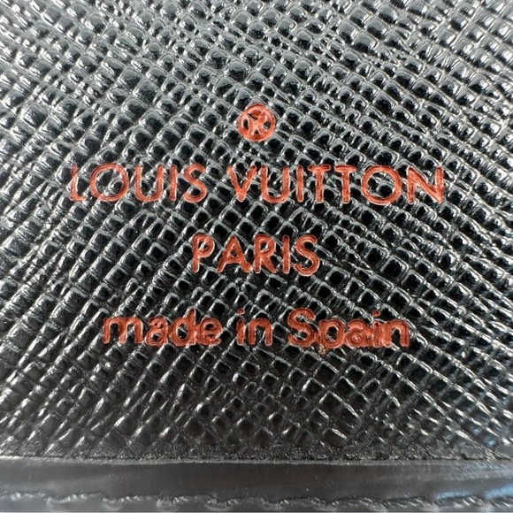 100% authentic vintage LOUIS VUITTON Agenda Posh Epi Leather Black - Picture 5 of 15